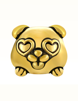 【复古黑金系列·爱心狗】